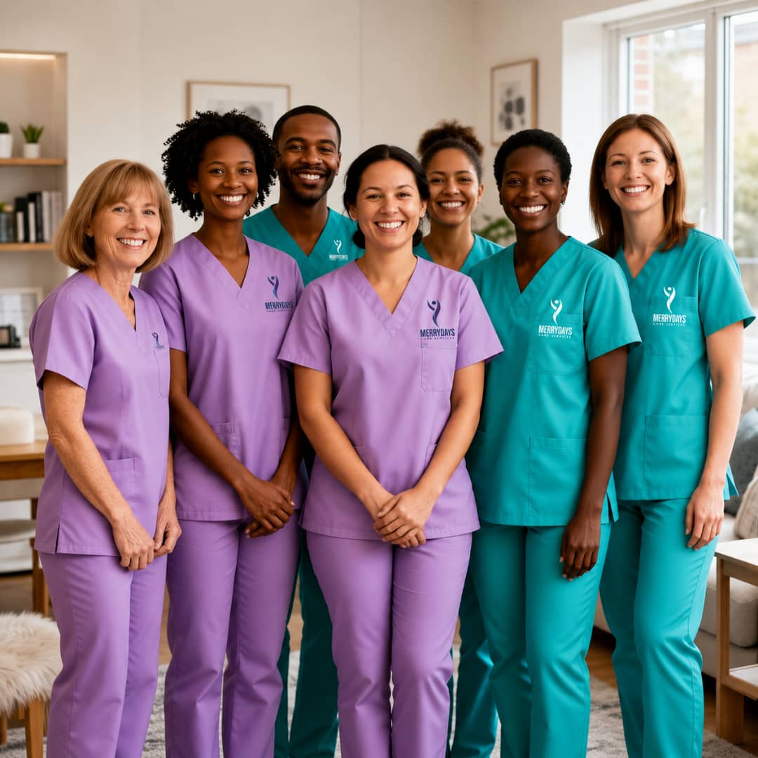 The Merrydays Care team